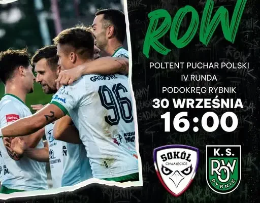 Puchar Polski: ROW Rybnik zagra dziś z Sokołem w Chwałęcicach