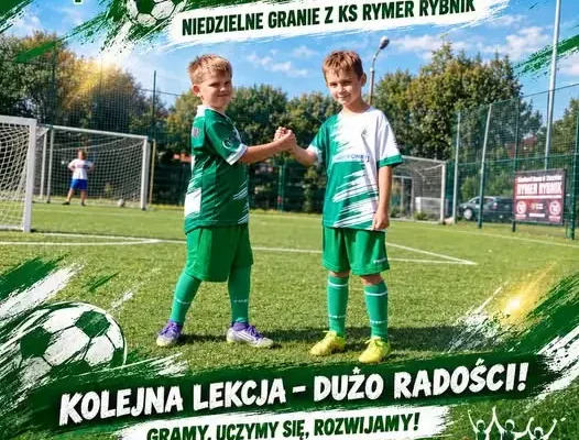 Żaki Dębu Gaszowice rozegrały mecz z KS Rymer Rybnik