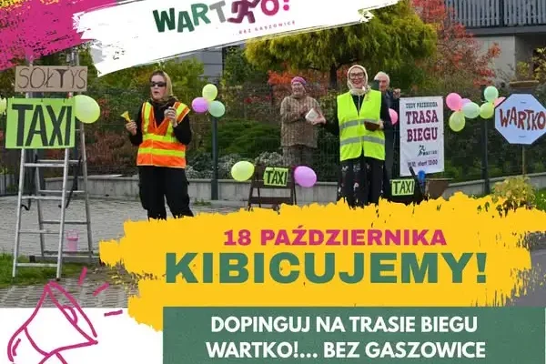Bieg WARTKO!… bez Gaszowice – 18 października dopinguj na trasie