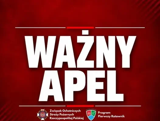 Apel służb: weryfikujmy informacje i sprawdźmy gotowość sprzętu ratowniczego