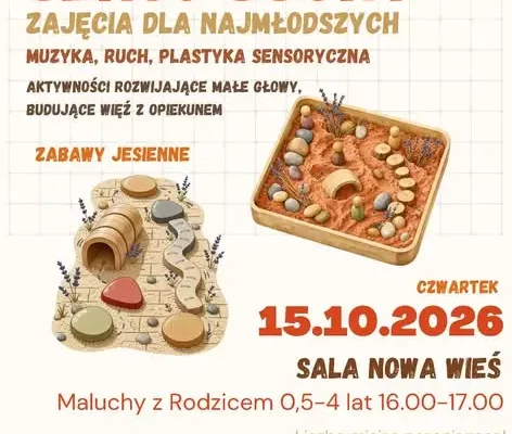 Senso Zuchy – nowe zajęcia sensoryczne dla najmłodszych w Nowej Wsi