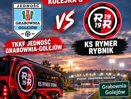 Rybnicki fusbal: transmisja meczu JEDNOŚĆ Grabownia – KS Rymer Rybnik