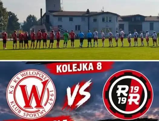 Remis rezerw Rymera II Rybnik w Wielopolu – solidny punkt na trudnym terenie