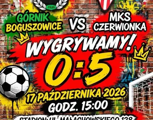 MKS Czerwionka rozgromił Górnika Boguszowice 5:0 w wyjazdowym meczu