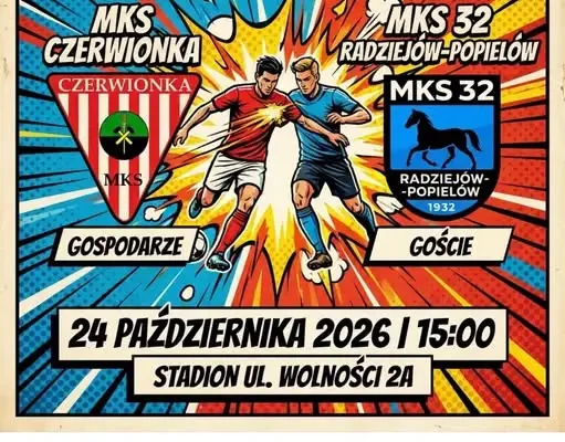 MKS Czerwionka wraca na własny stadion. W sobotę mecz z MKS 32 Radziejów-Popielów