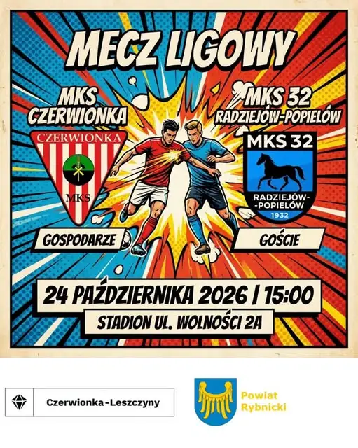 MKS Czerwionka wraca na własny stadion. W sobotę mecz z MKS 32 Radziejów-Popielów