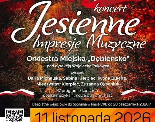 Koncert Orkiestry Miejskiej „Dębieńsko” – polska muzyka filmowa w Czerwionce-Leszczynach