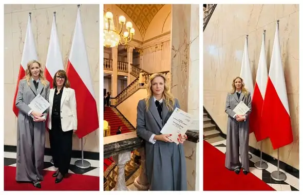 Michalina Dzierżęga laureatką Nagrody Śląskiego Kuratora Oświaty