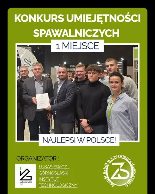 Uczniowie z Czerwionki-Leszczyn najlepsi w spawaniu na targach ExpoWELDING 2026
