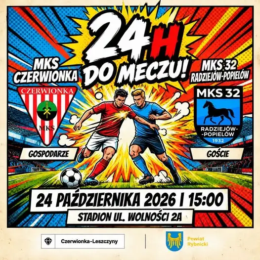 MKS Czerwionka dziś o 15:00 walczy o komplet punktów z MKS 32 Radziejów-Popielów