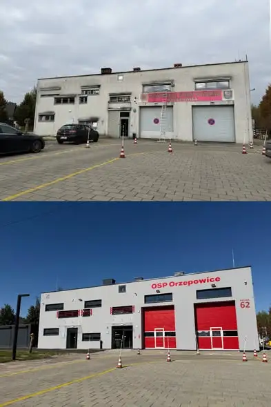 Termomodernizacja OSP Rybnik-Orzepowice z fotowoltaiką – efekty inwestycji