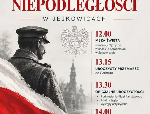Święto Niepodległości w Jejkowicach – msza, przemarsz i piknik patriotyczny