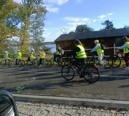 Odblaskowa Szkoła w Zwonowicach: rowerowa wyprawa do Rud